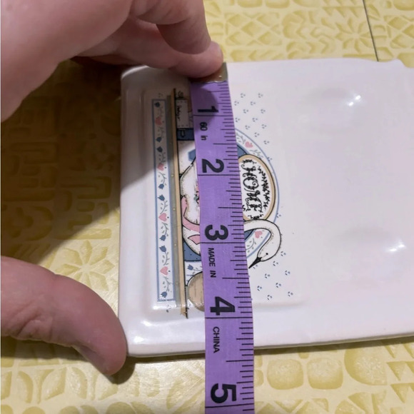 Vintage White Home Accent Jar Spoon Rest - Picture 7 of 8